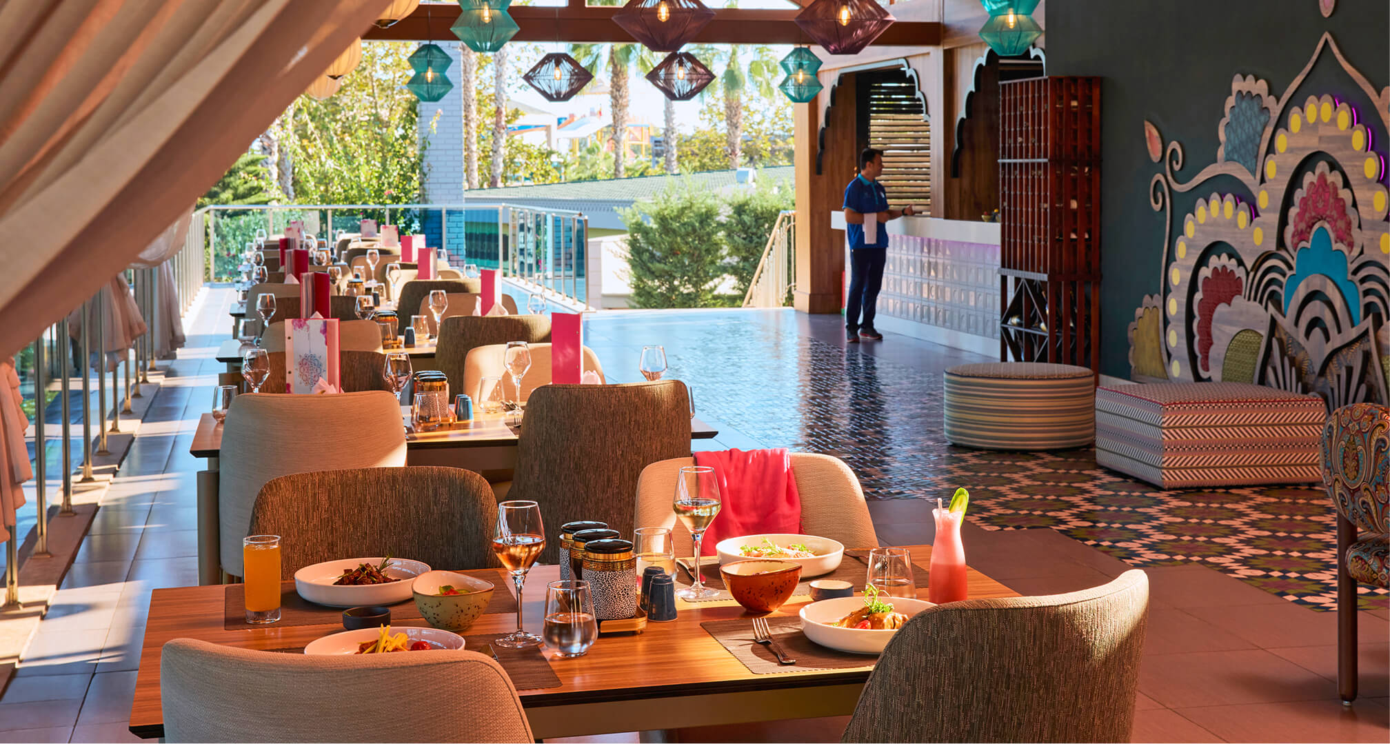 Jacaranda Hotels Green Curry Restaurant Galeri