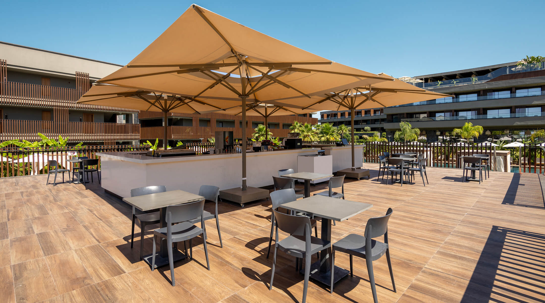 Jacaranda Luxury Gastronomi Pool Bar Banner