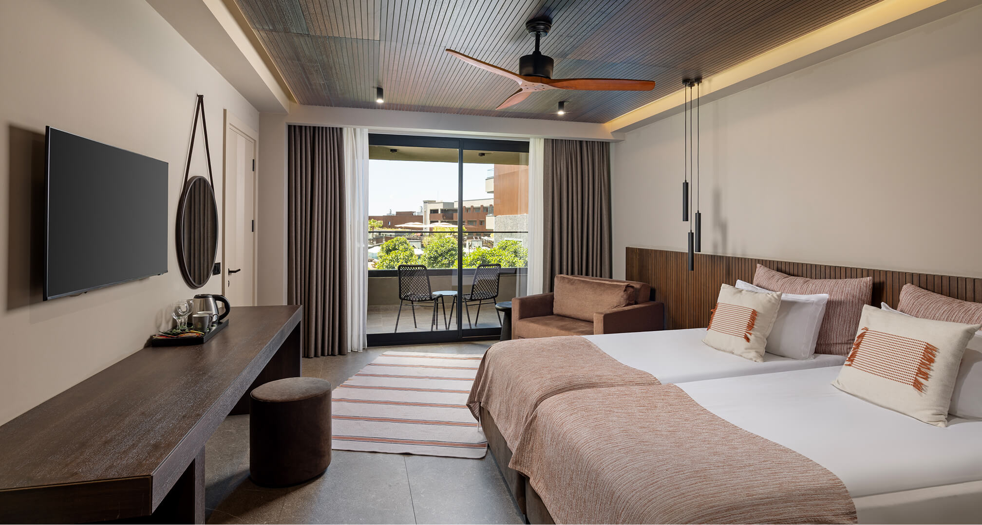 Jacaranda Luxury Konaklama Standart Standart Havuz Manzaralı Bungalov Galeri 1