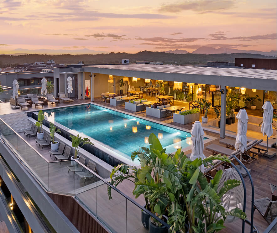 Jacaranda Luxury Gastronomi Rooftop Bar Kart